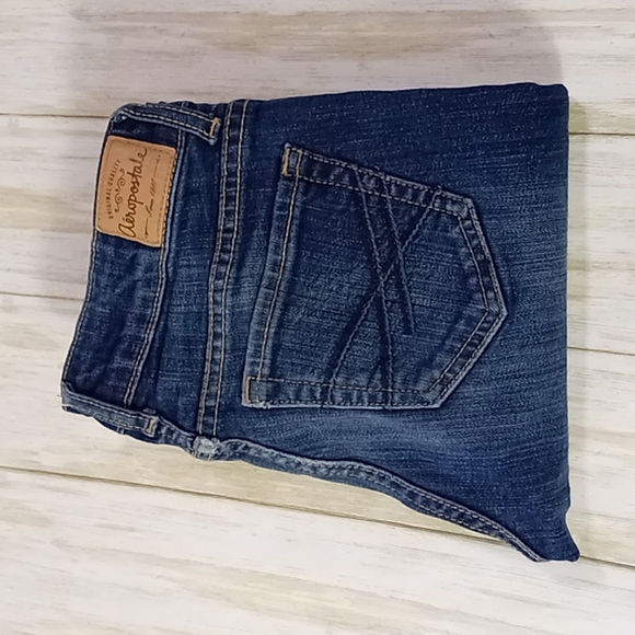 Aeropostale Bayla Skinny Blue Jeans Size 00 Short - Picture 4 of 16